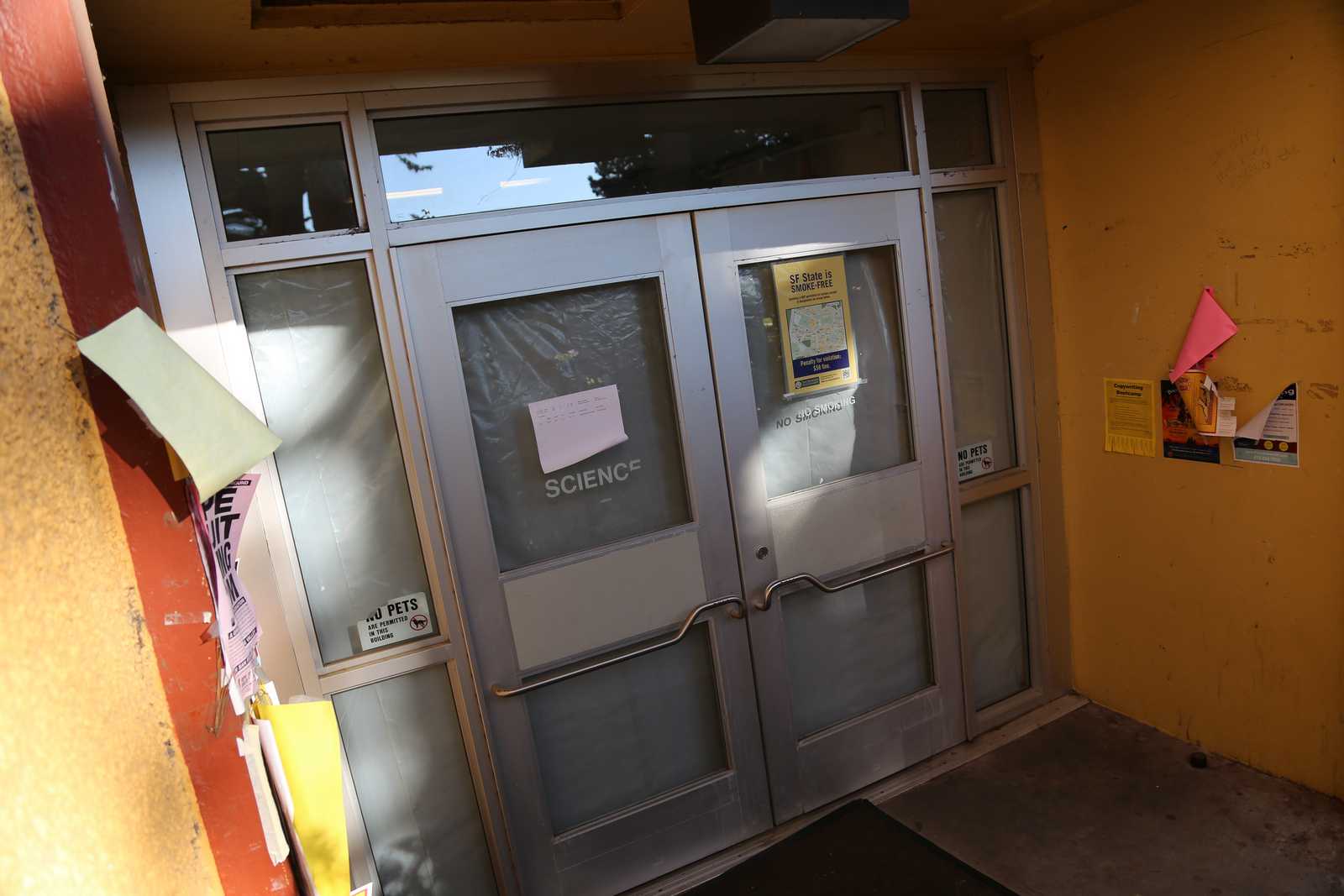 The Science Building is currently closed since traces of mercury have been found inside.